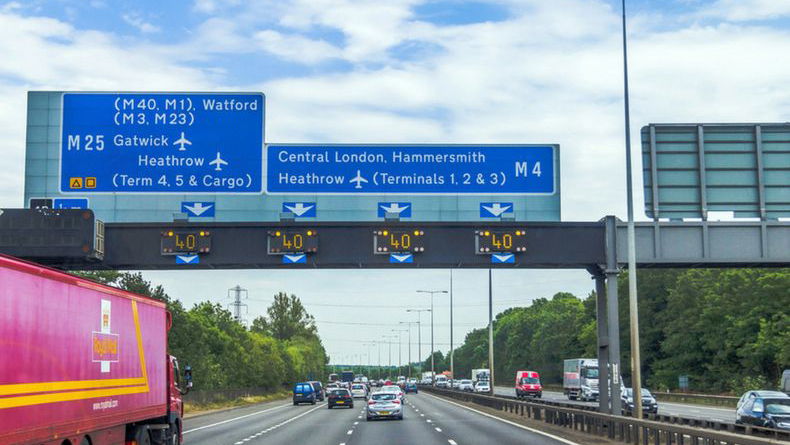 motorway gantries